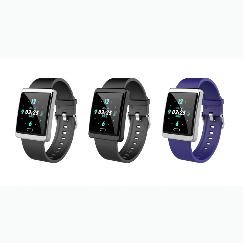 Smart Wristband Touch Screen IP68 Waterproof Fitness Tracker Smart Watch Blood Pressure Monitor Exercise Sports Smart Bracelet