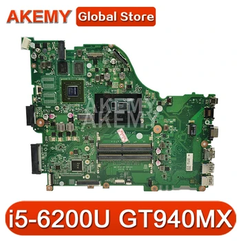 

For ACER Aspire E5-575G E5-575 Laptop motherboard F5-573 Mianboard REV: DAZAAMB16E0 100% test OK w/ i5-6200 CPU GT940MX-2GB GPU