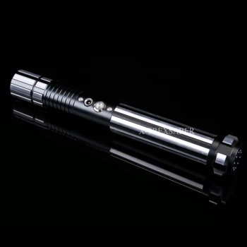 

TREXSABER RGB Lightsaber Lock up Loop and Blaster for Skywalker 6 Sound Fonts and Color Changing 1 Inch Diameter FOC- Only Hilt