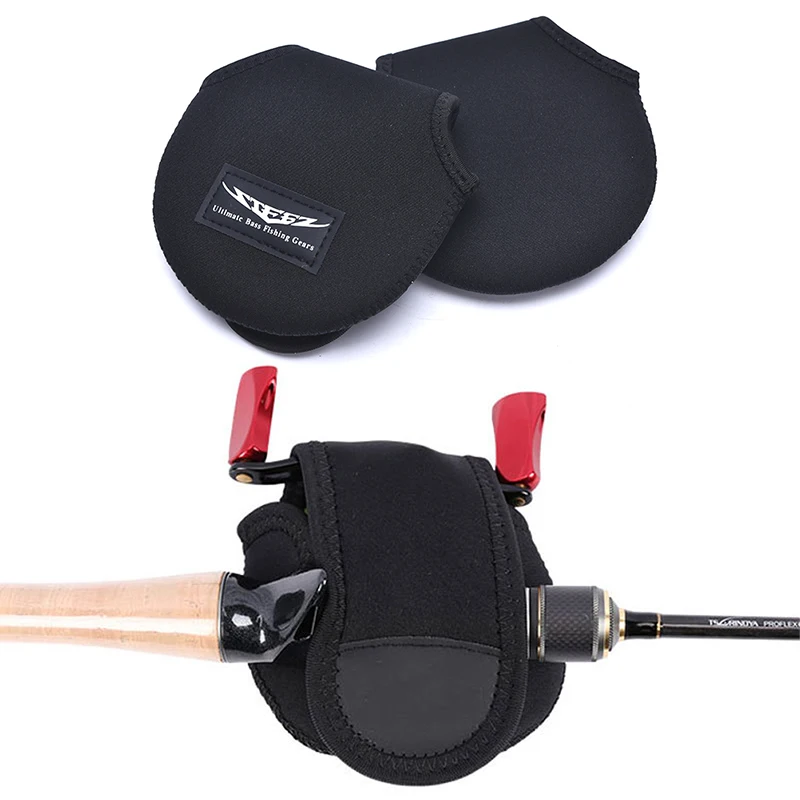 Portable Black Spinning Fishing Reel Borsa Protettiva Borsa Da Pesca Custodia Baitcasting Cover Pouch Holder Articulos De Pesca