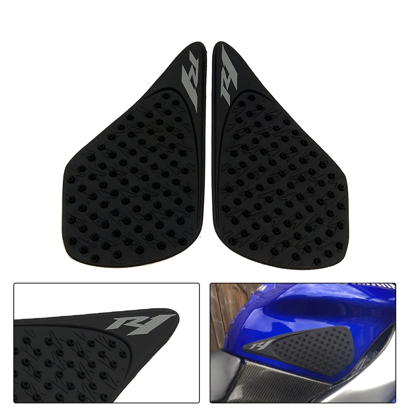 Per Yamaha R1 Yzf-R1 2007 2008 Moto Adesivi Antiscivolo Fuel Tank Pad Ginocchio Grip Sticker Accessori