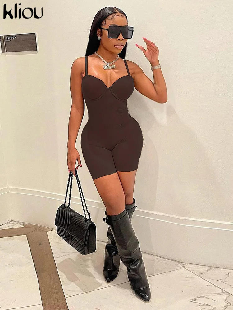 Kliou Camisole клубный костюм женский популярный стильный облегающий Облегающий