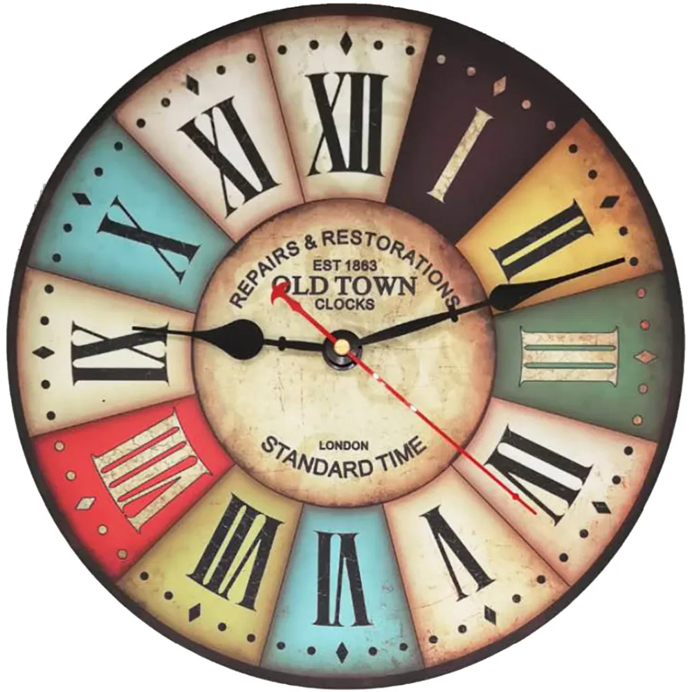 Roman numbers clock