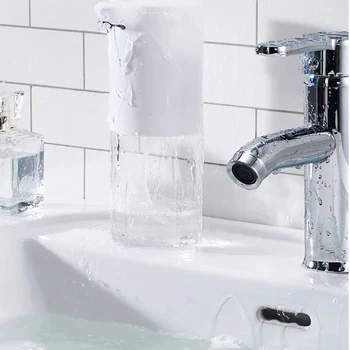 

350ml Smart Sensor Liquid Soap Dispenser Touchless Bathroom Dispenser for Kitchen Hand Free Automatic Soap Pump Soap Dispenser