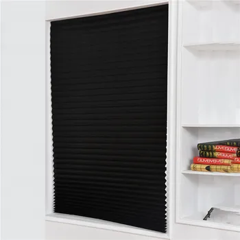 

Self-Adhesive Blinds Semi-Blind Window Curtains Bathroom Kitchen Balcony Office Blinds Pleated Curtains
