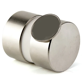 

2Pcs 40Mm X 20Mm Super Powerful Round Water Meter Magnet Tool