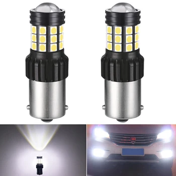

2Pcs P21W 1156 BA15S LED Bulbs Canbus No Error Led Daytime running lights for Volkswagen VW Passat B5 B6 01-10 DRL Car Lamp