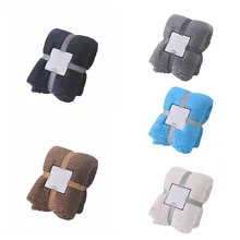 Очень мягкий флис ковер взрослый фланелевый самолет диван офис путешествия портативный автомобиль путешествия ковер