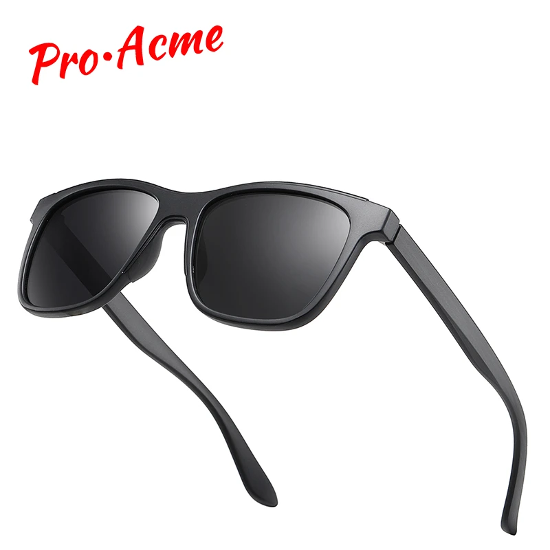 Pro Acme Design Square Polarized Sunglasses Men Women Retro 