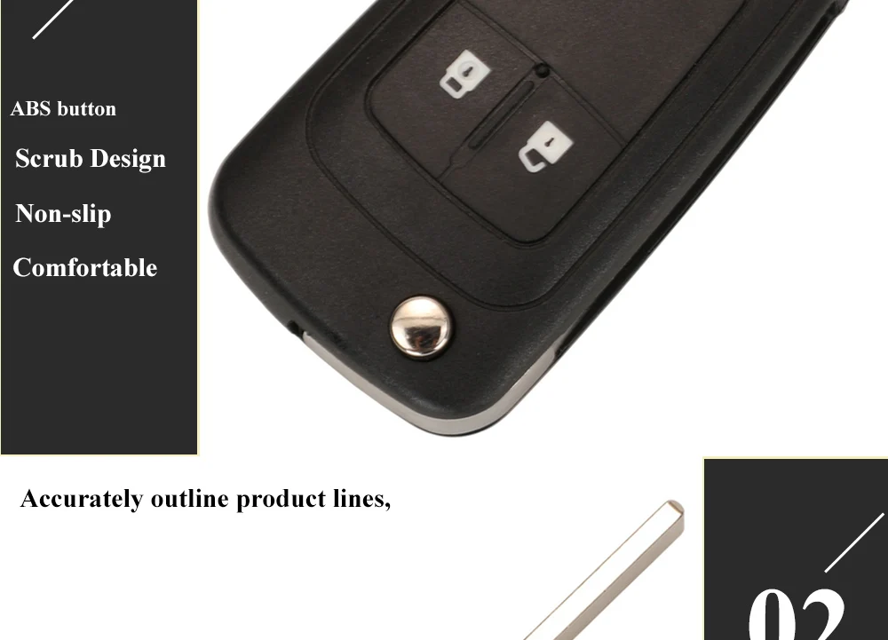 Keyforkess G4-AM433TX 433Mhz ID46-PCF7941 telecomando portachiavi per Opel/Vauxhall Corsa D 2007 2012 Meriva B 2010 2014 controllo di vibrazione - Hf0729ade13fd4c548d83847996ac06773