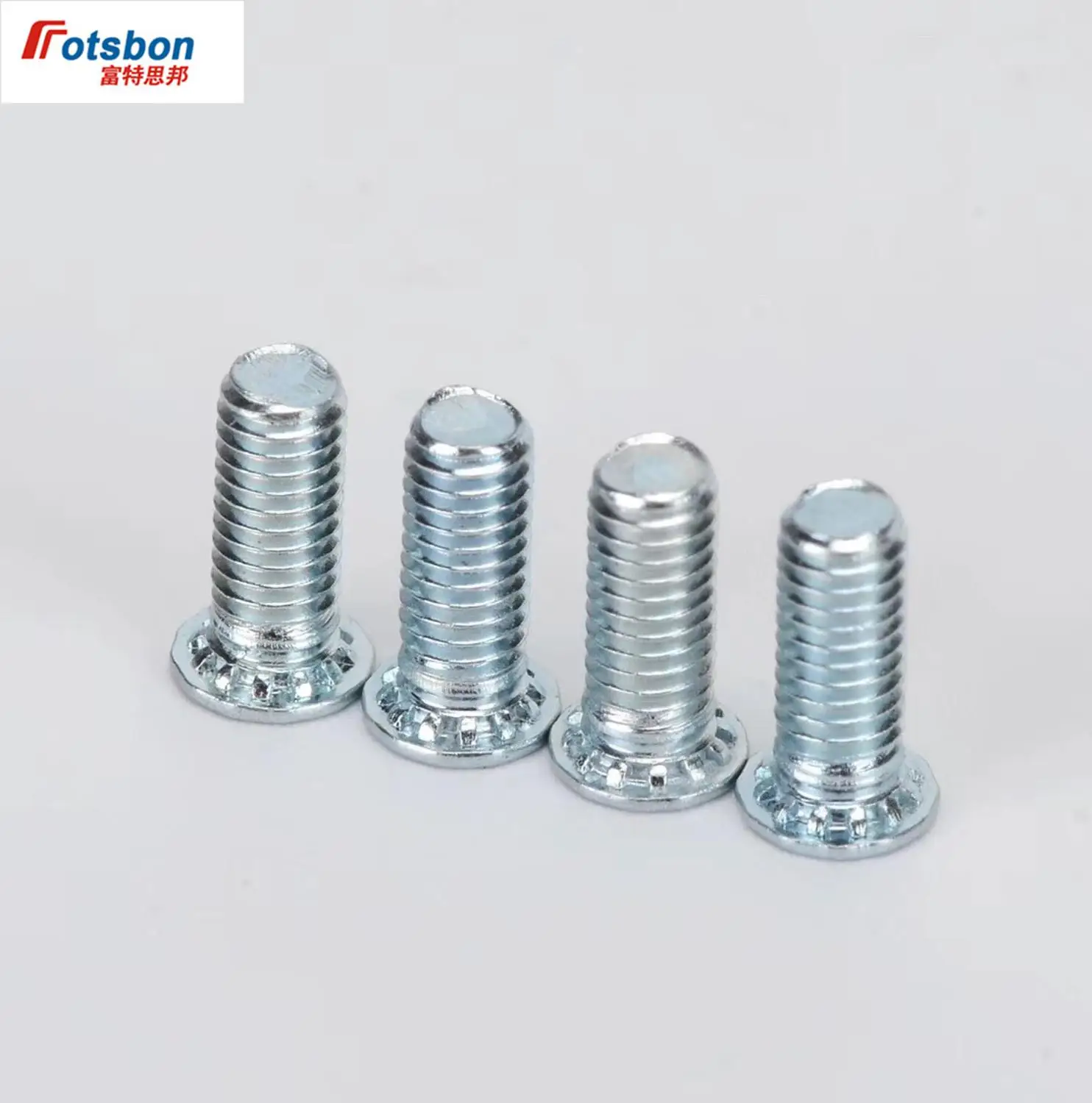 FH-0420-8 Round Head Studs Self-clinching Blind Rivet Protruding Stud Clinch Pin Screw Platen Screws Sheet Metal Panels Vis PCB