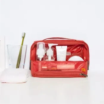 

Portable Women Waterproof Makeup Travel Cosmetic Bag Toiletry Pouch Organizer
