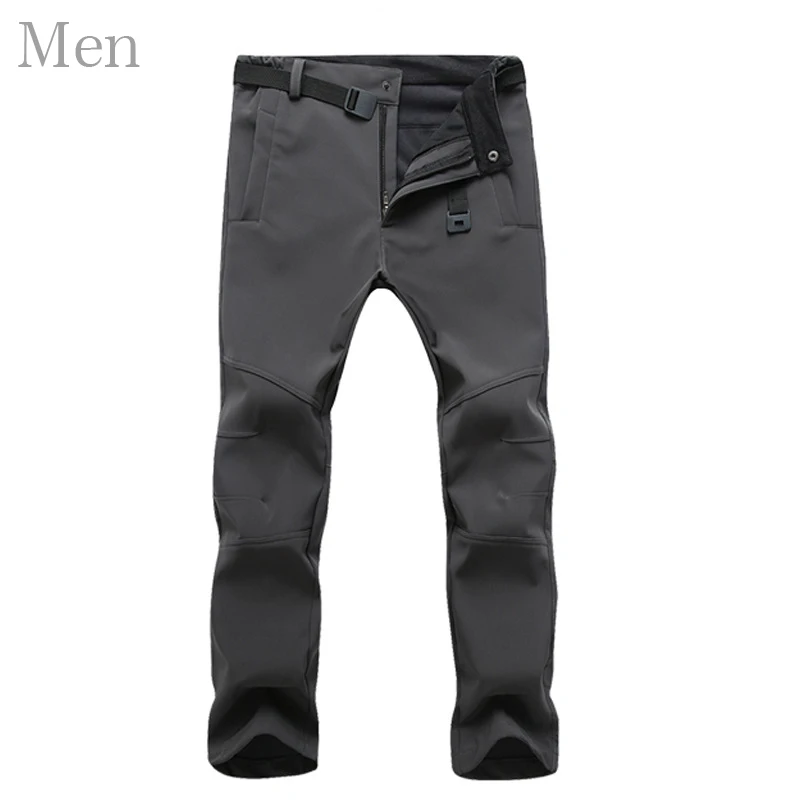 Men Sports Pants TWTOPSE, зимние велосипедные штаны для мужчин и женщин, водонепроницаемые, ветрозащитные, спортивные, MTB, шоссейные, велосипедные брюки для пеших прогулок, кемпинга, катания на лыжах - Цвет: Men Sports Pants