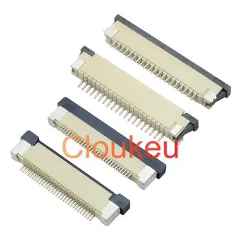 

FPC FFC 0.5/1.0mm connector socket 4P 5P 6P 7P 8P 10P 12P 14P 16P 18P 20P 22P 24P 26P 28P 30P Drawer type Upper contact