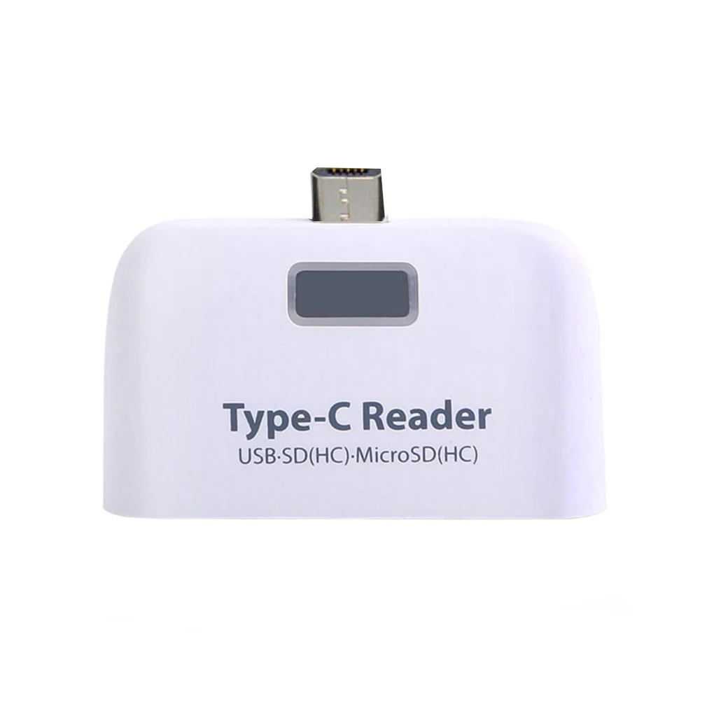 ABS телефон камера Micro SD TF карта памяти Высокоскоростной мини USB 2,0 кард-ридер u-диск клавиатура мышь