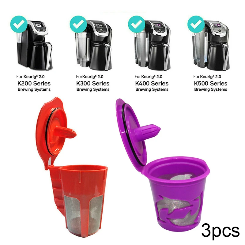 Многоразовые Многоразовые K чашки K-Графин кофе фильтр Pod для Keurig 2,0/1,0/Mini