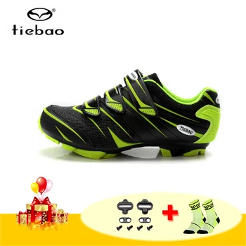

Tiebao cycling shoes mtb man women racing bicycle MTB shoes ciclismo zapatos mountain bike sneakers professional self-locking