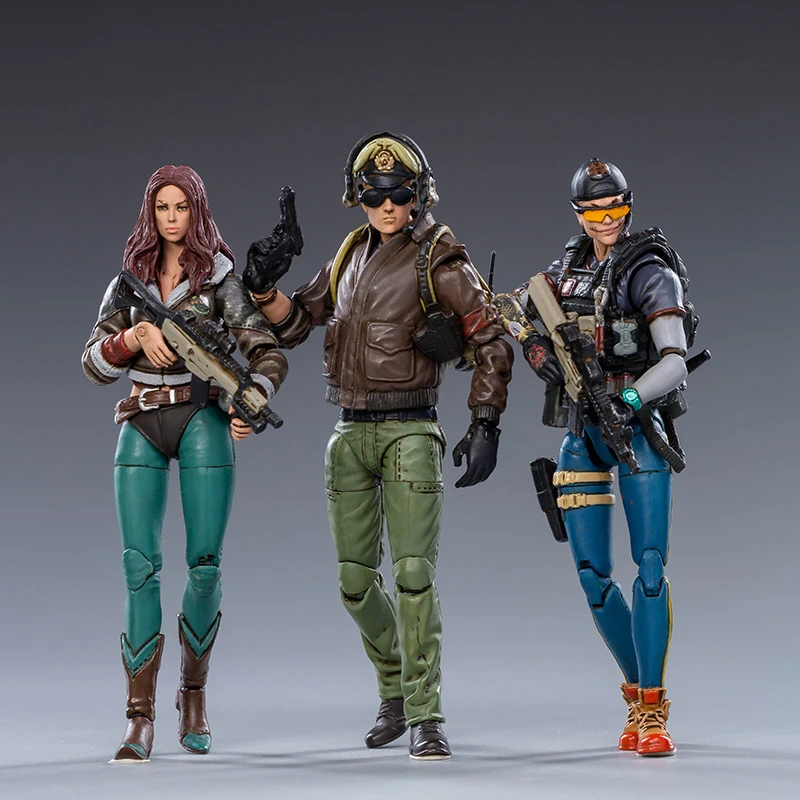 US $74.97 118 Joytoy Action Figures 3pcsSet Animation Awakening Anime Figure Model Toys Collection Thanksgiving Gift Free Shipping