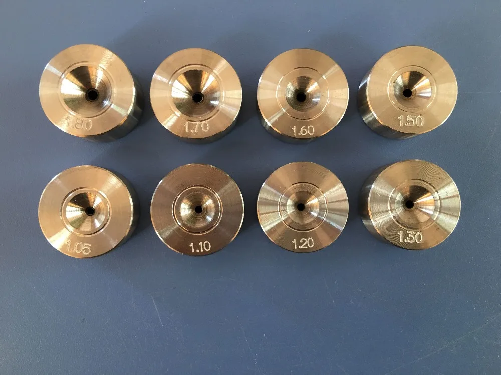 

Diamond wire eye polycrystal line gold silver drawing die pull wire jewelry equipments drawplates round 0.75-1.8mm