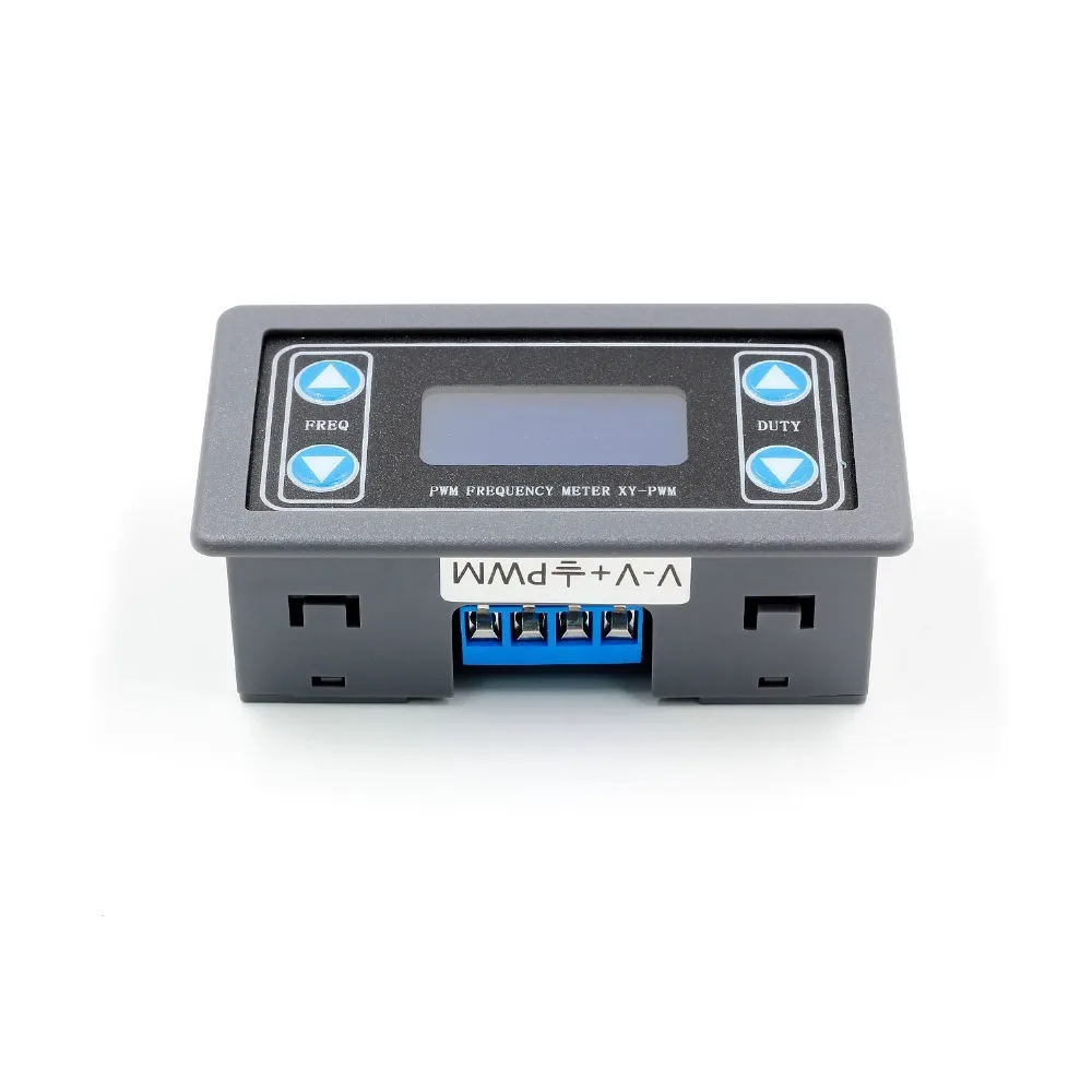 

XY-PWM LCD Digital Display Pulse Frequency Duty Cycle Adjustable Module Square Wave Rectangular Wave Signal Generator