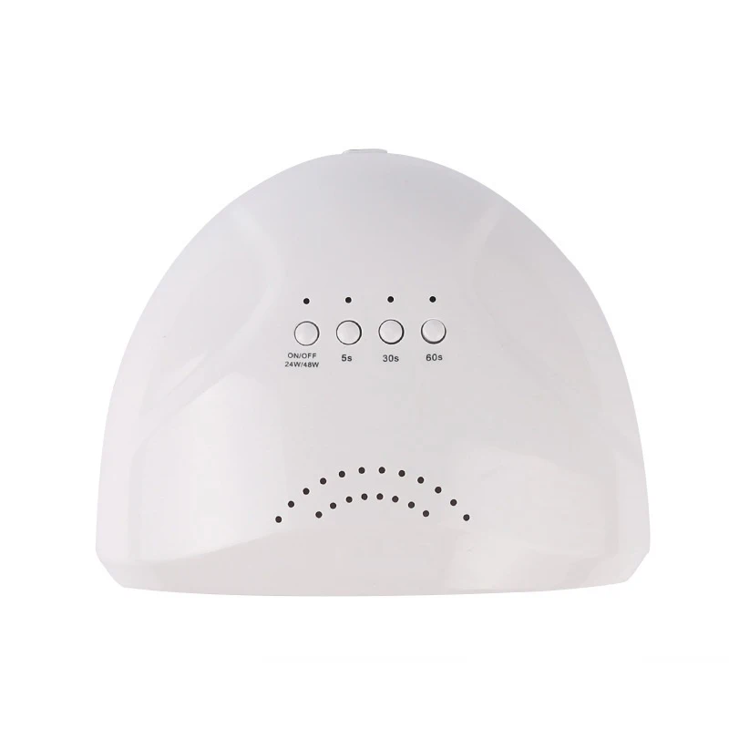 

UV Lamp 48W with Fast Dryer LED Light Function for Toenail and Fingernail at Home Uses Electric Plastics 320 Vamsluna