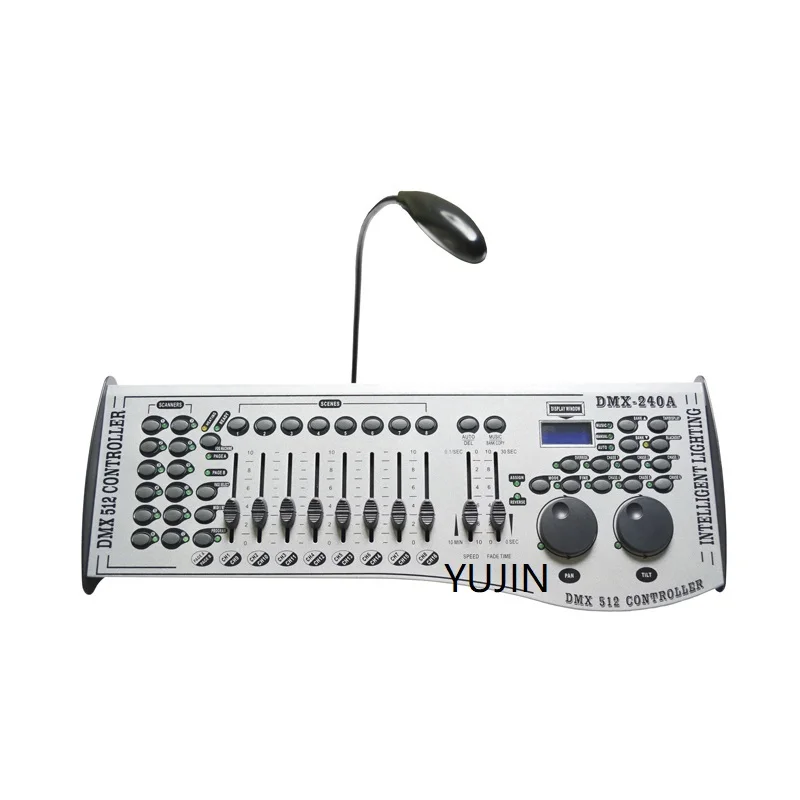Новинка 240 dmx512 Контроллер сценическое освещение DJ оборудование DMX консоль для