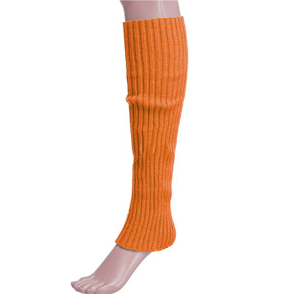 Прекрасный Карамельный цвет вязаные зимние гетры сапоги до колена носки для женщин