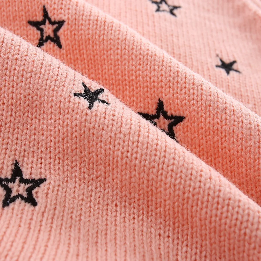 Свитера для маленьких девочек с вышивкой в виде звезд|girls sweater|toddler girl sweaterchildren top |