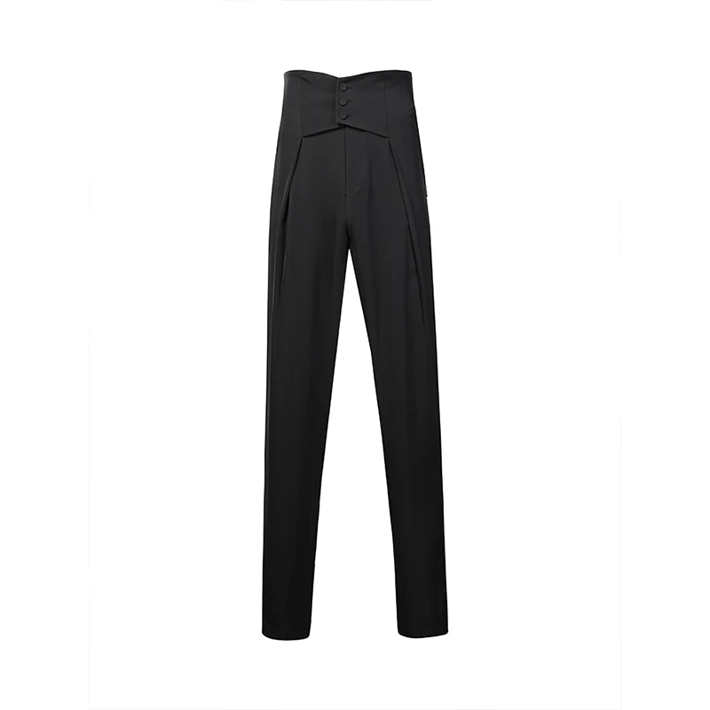 Pantalon de danse latine taille haute pour homme, vêtement de danse pour  garçon, Costume de scène professionnel, NY04 G6043 - AliExpress