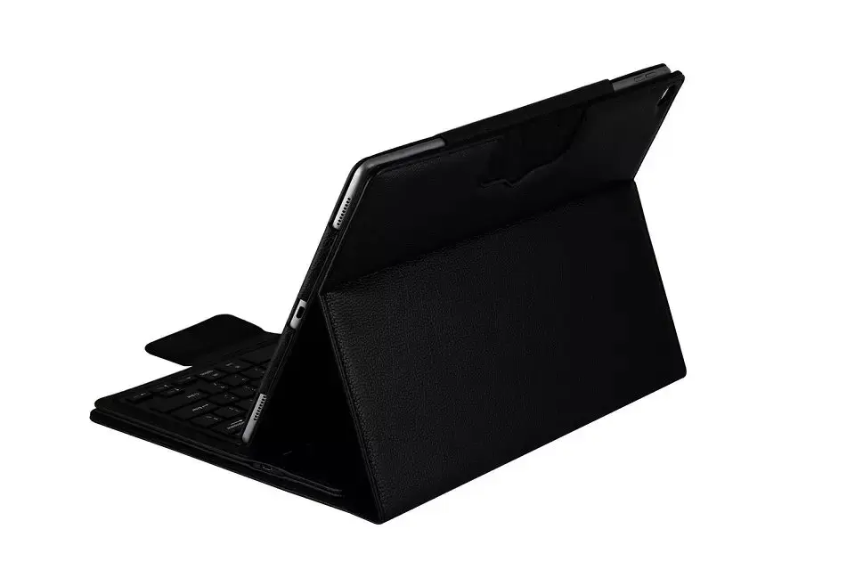 Магнитный чехол для iPad Pro 12,9 дюйма чехол с Bluetooth клавиатурой из искусственной кожи съемный чехол Клавиатура чехол+ подарок