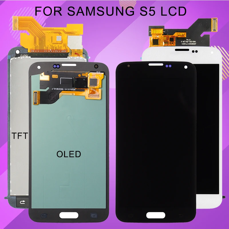 Catteny продвижение для Samsung Galaxy S5 G900F ЖК-дисплей I9600 дисплей с сенсорным дигитайзером