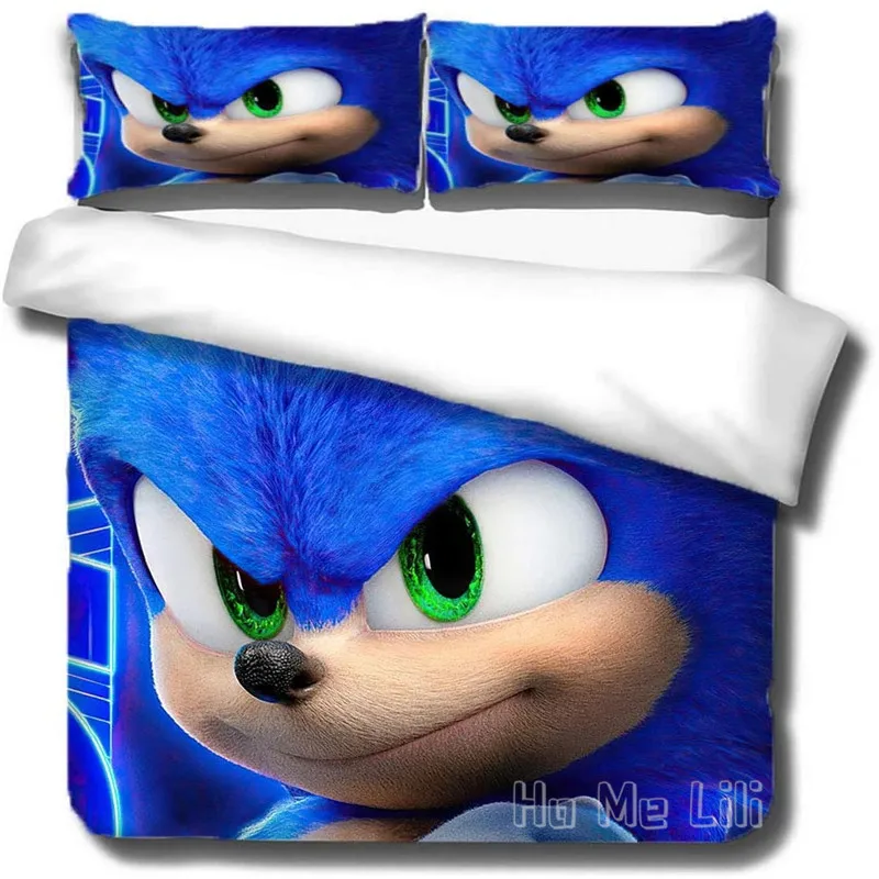 

Набор пододеяльников от Ho Me Lili, украшение постельного белья с голубыми злыми анимационными персонажами