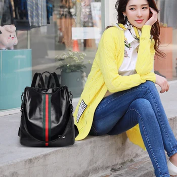 

High Quality Youth Leather Backpacks for Teenage Girls Female PU School Shoulder Bag Luxury Bagpack mochila European Designer