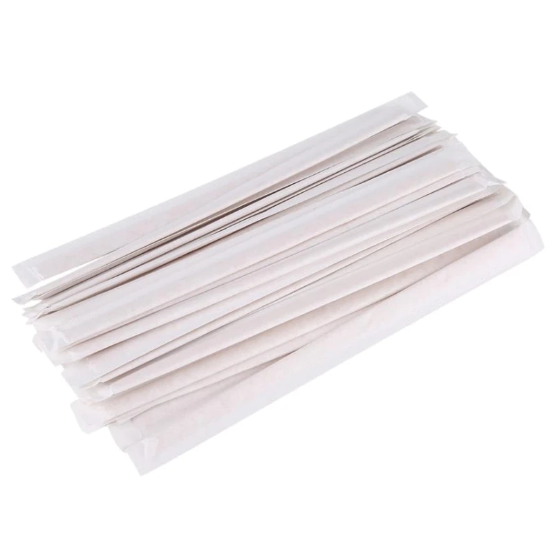 500Pcs Disposable Natural Wooden Coffee Stir Sticks Tea Stirrers Corn Candy Stick Pot |