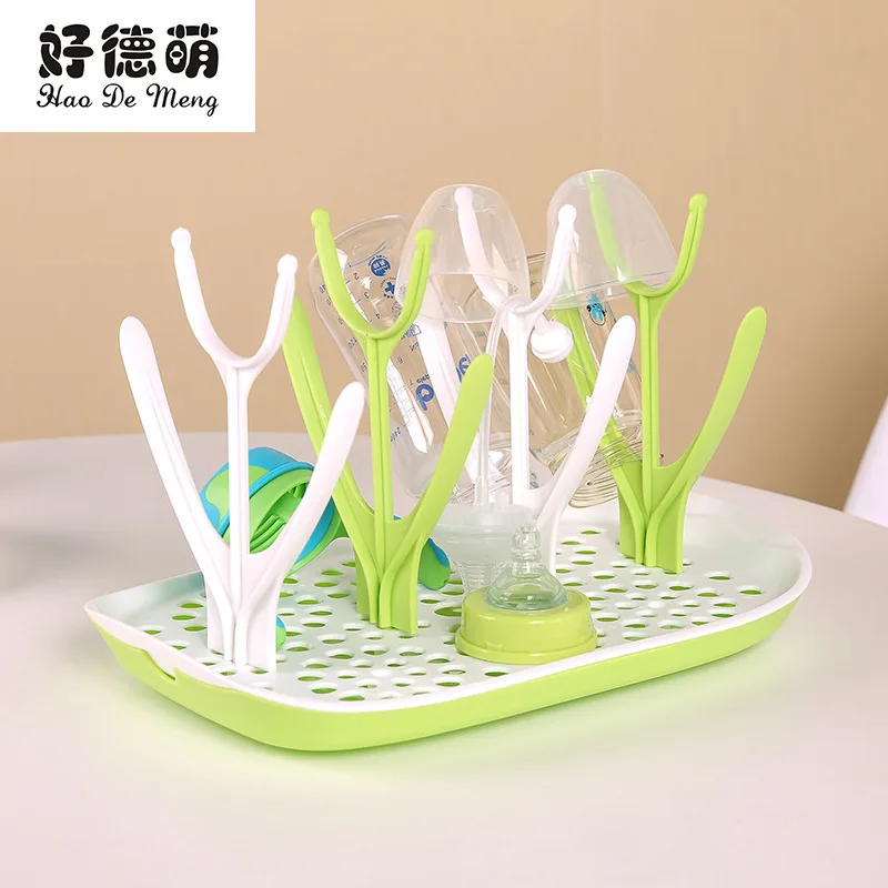 

Good German Meng Multi-functional Bottle Drying Rack Drying Rack Portable BABY'S Feeding Bottle Storage Cup Drain Rack