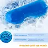 1Pc Eye Mask Dedicated Ice Pack Eye Shade Cooler Bag Sleeping Mask Cover Patch Cold Soothing Gel Health 2
