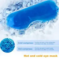 1Pc Eye Mask Dedicated Ice Pack Eye Shade Cooler Bag Sleeping Mask Cover Patch Cold Soothing Gel Health 2