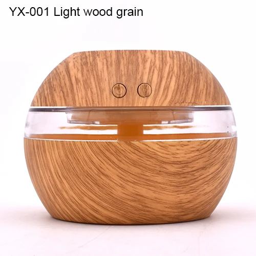 Flat Light wood Увлажнитель древесины USB красочный увлажнитель три в одном офис с распылителем Защита окружающей среды мини Творческие подарки - Цвет: Flat Light wood