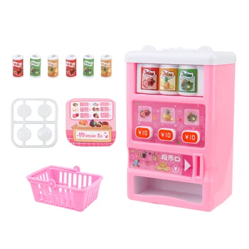 

1Pc Vending Machine Toy Funny Simulation Practical Coin Payment Vending Machine Beverage Machine Kids Toy for Home