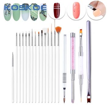 

UV Gel Painting Nail Brush Set Nail Art Dotting Pen Nail Art Tool Nail Salon Decoration Nail Art Tools Kit for Nail Art Design