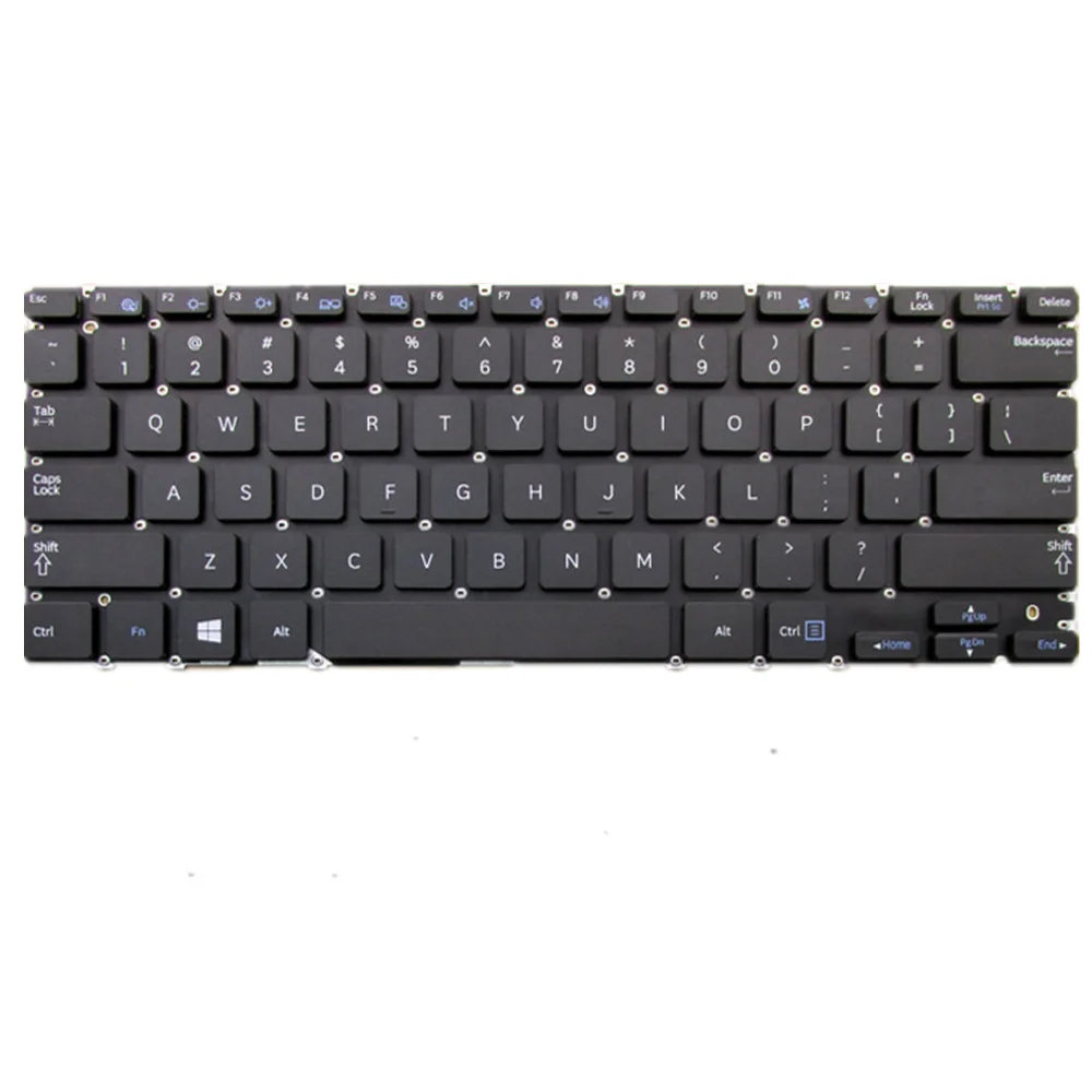 

Клавиатура для ноутбука Samsung NP535U3C, версия США, Черная
