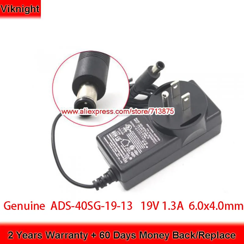 

Genuine 19V 1.3A 25W ADS-40SG-19-13 EAY62549202 AC Adapter for LG 22M45 MONITOR E2442TC E1948S