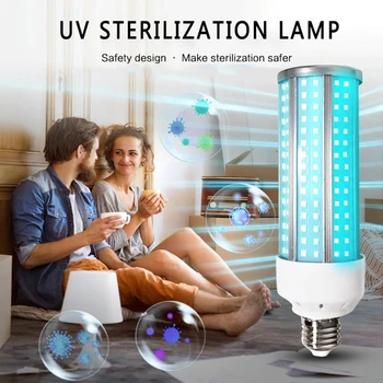 

Sterilization Disinfection Light Bulb 80W E27 UVC Germicidal Sanitizer Corn Lamp Tube UVC Germicidal Light Sterilizing Lights