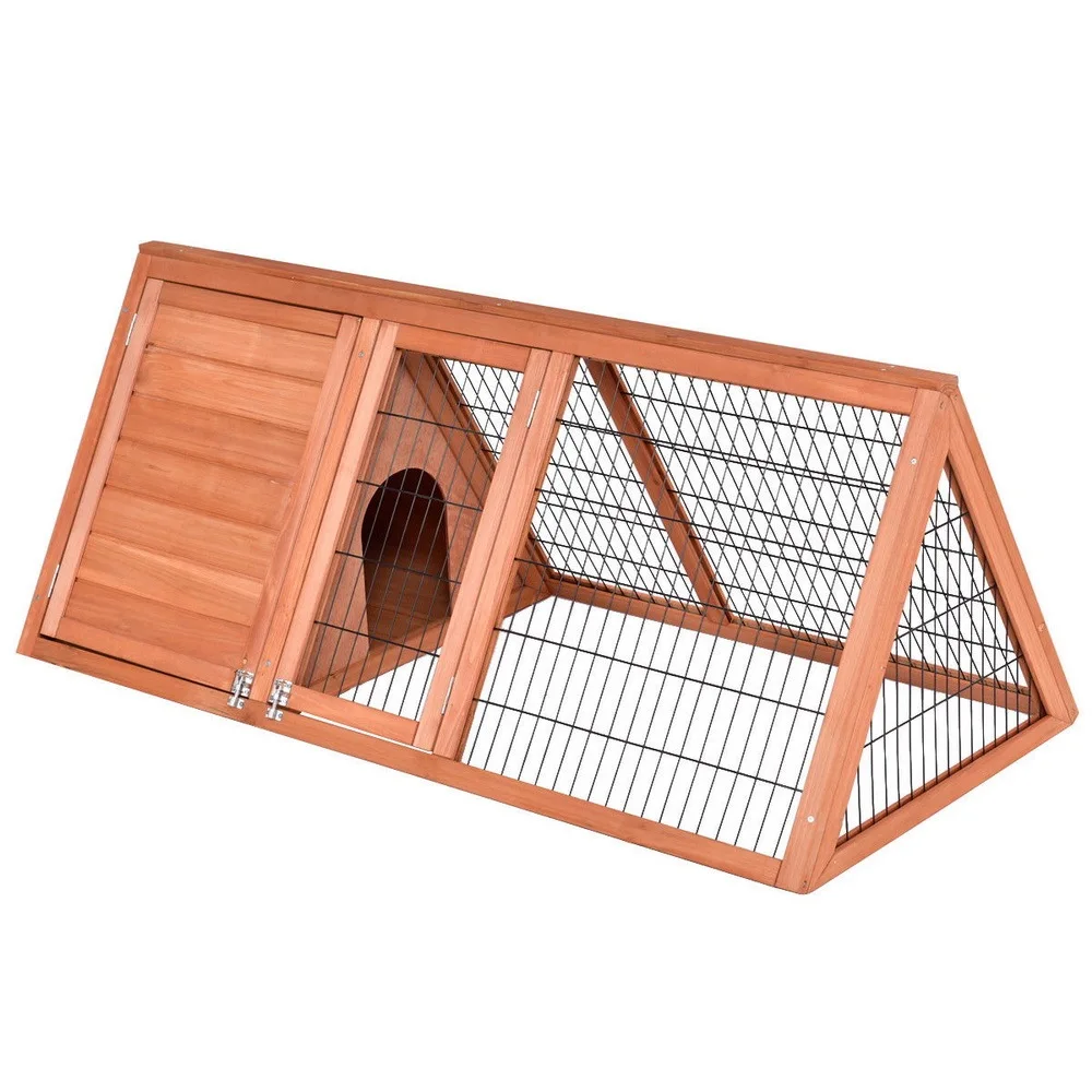 

Hamster House Safe Durable Large Wooden Triangle Hamster Hut Nest Small Pet Supplies Outdoor Play House Habitat