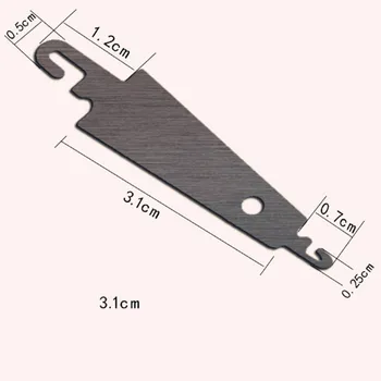 

10 pcs Steel Hook needle threader help for hand sew Ribbon embroidery cross x stitching sewing DIY tool craft needlework set