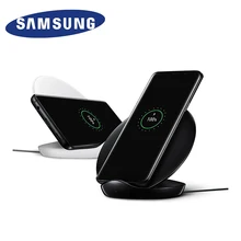 Беспроводное быстрое зарядное устройство samsung QI для Galaxy S6 S7 S8 S9 S10 e Note 8 9 huawei mate 20 P30 IPhone 8 plus X XR XS Max 11 pro max