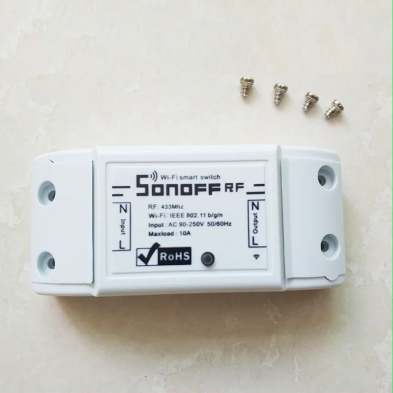 Wifi переключатель, универсальный умный дом Модуль Автоматизации таймер Diy беспроводной переключатель, пульт дистанционного управления через IOS Android 10A/2200W