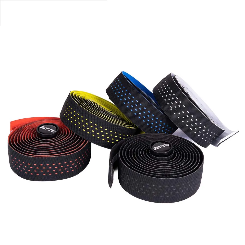 ZTTO Soft Road Bike Bicycle Handlebar Tape Cork EVA PU Professional Cycling Wrap