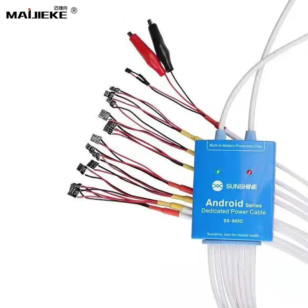 Boot On/Off Control Line Anti-Burn Test Dedicated Cable Power Supply Wire For Samsung Huawei Xiaomi Meizu Android Phone SS-905C