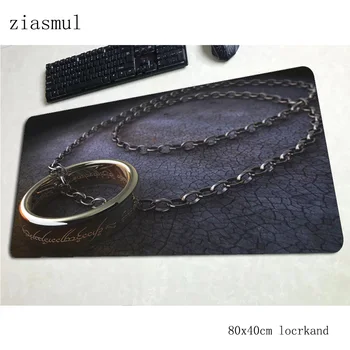 

lord of the ring mouse pad 80x40cm gaming mousepad wrist rest office notbook desk mat anime padmouse games pc gamer mats